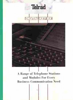 Буклет Telrad Digital Key BX, 55-331, Баград.рф